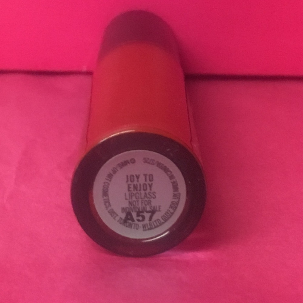 MAC Red Lipstick Lipgloss Pencil for Lips Full Size Makeup Bag Pouch Set New NWT - Picture 5 of 13